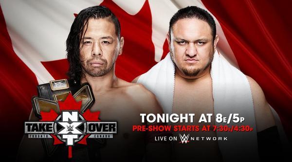 Watch NxT TakeOver Tornoto Canada 11/19/16 Live Online Full Show | 19th November 2016