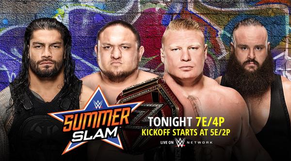 Watch WWE SummerSlam 2017 Live PPV 8/20/17 Live Online Full Show | 20th August 2017