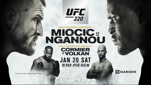 UFC 220 Miocic Vs Ngannou