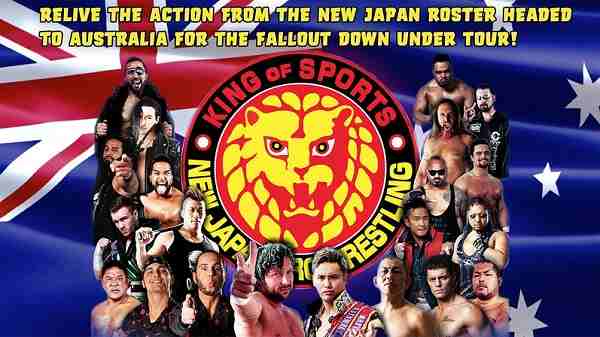 Watch All Days - NJPW Fallout DownUnder Australian Tour 2018 Live Online Full Show