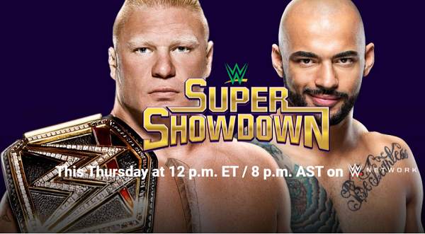WWE Super Showdown 2020 PPV 2/27/20