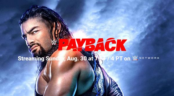 Watch WWE Payback 2020 PPV 8/30/20 Live Online Full Show | 30th August 2020