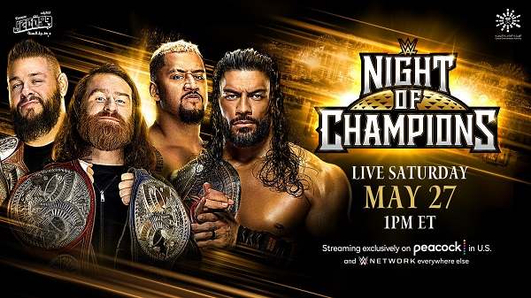 Watch WWE Night of Champions 2023 PPV Live in Jeddah Saudi-Arabien 5/27/23 Live Online Full Show | 27th May 2023