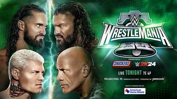 WWE WrestleMania XL 2024 Day 1 Saturday PPV Online 4/6/24 6th April 2024 videos HD/Divix Quaility