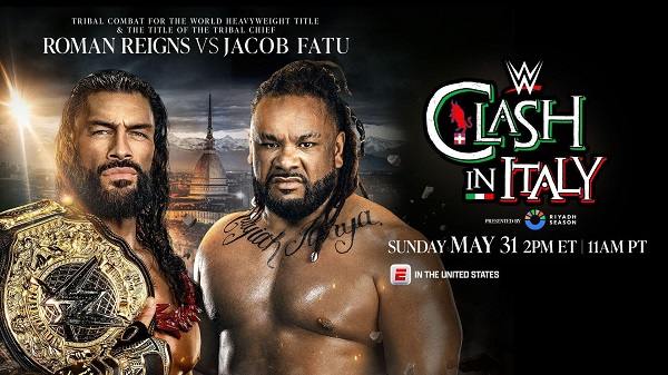 Watch WWE Clash In Italy PPV Live 5/31/26 Live Online Full Show | 31st May 2026